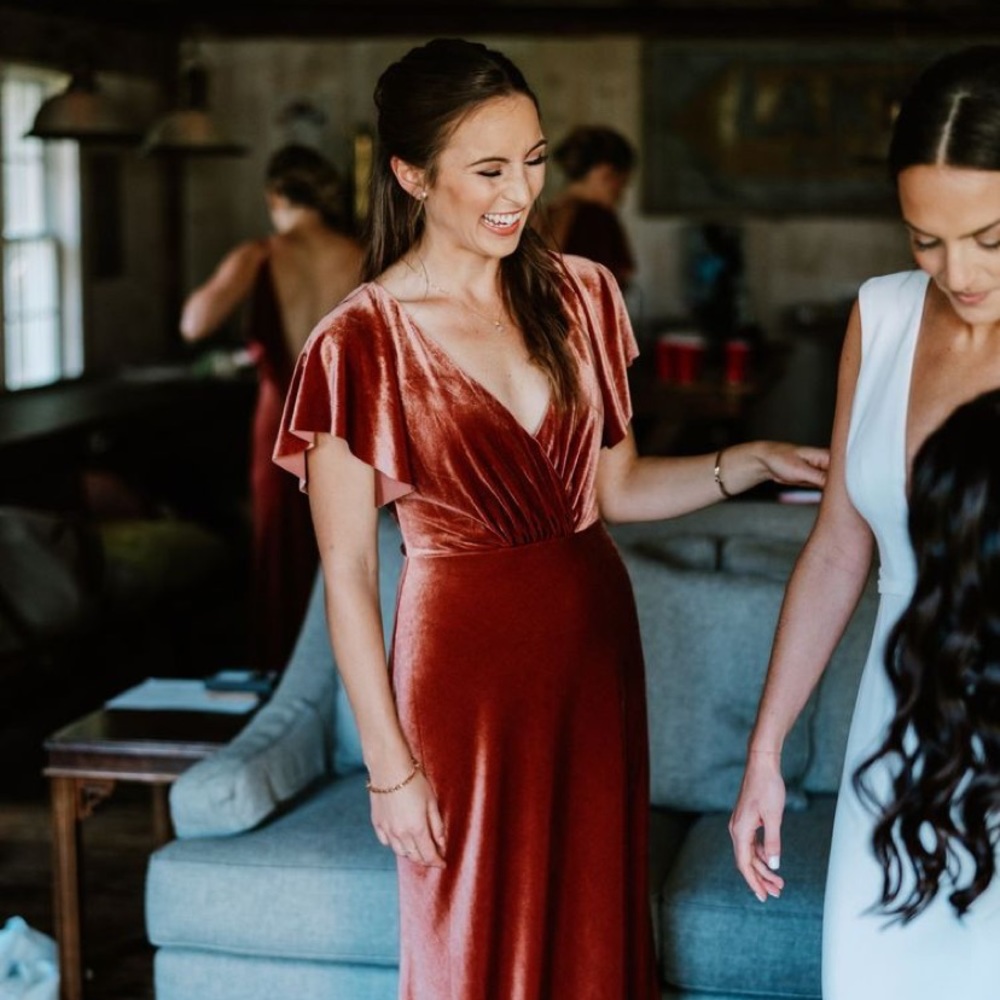 Jenny Yoo Ellis Dress in English Rose